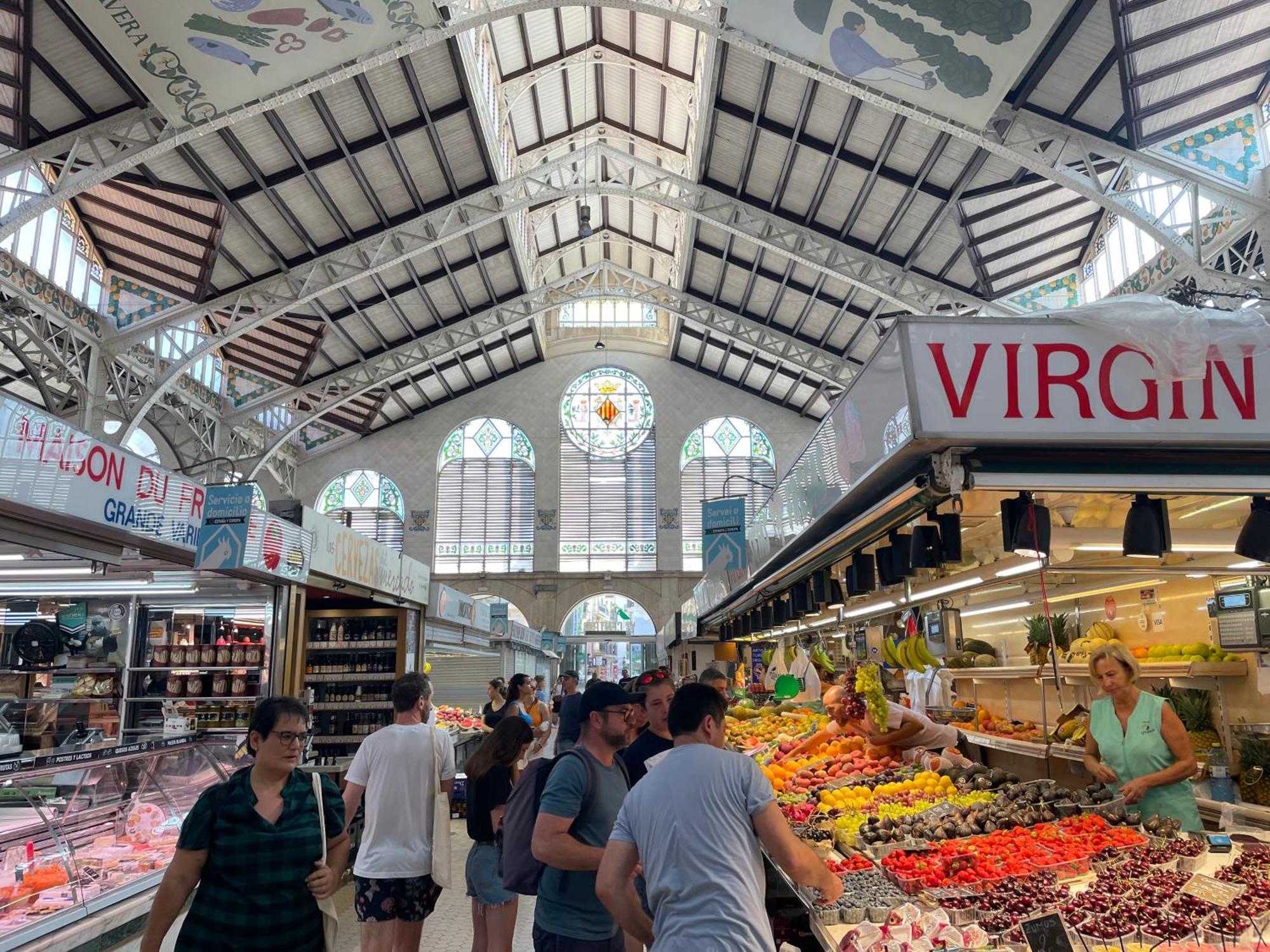 Duplex Mercado Central Valencia Exteriör bild
